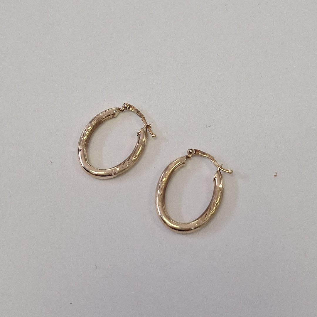 ARRACADAS PAR ORO 10 K 2.4 GRMS (SEMINUEVO)