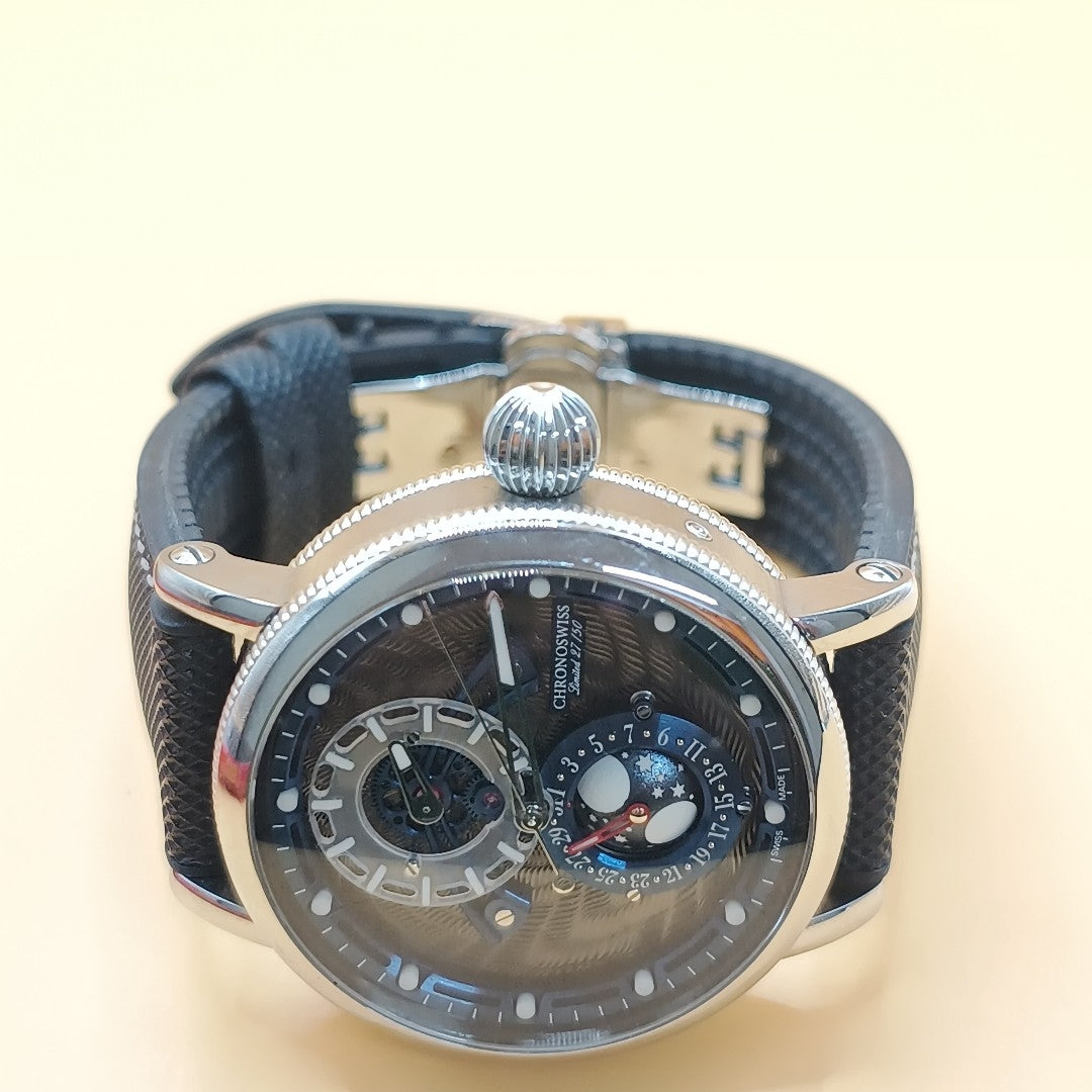  RELOJ CABALLERO  SPACE TIMER MOON WALK CH-9343.2-GRBL (SEMINUEVO)