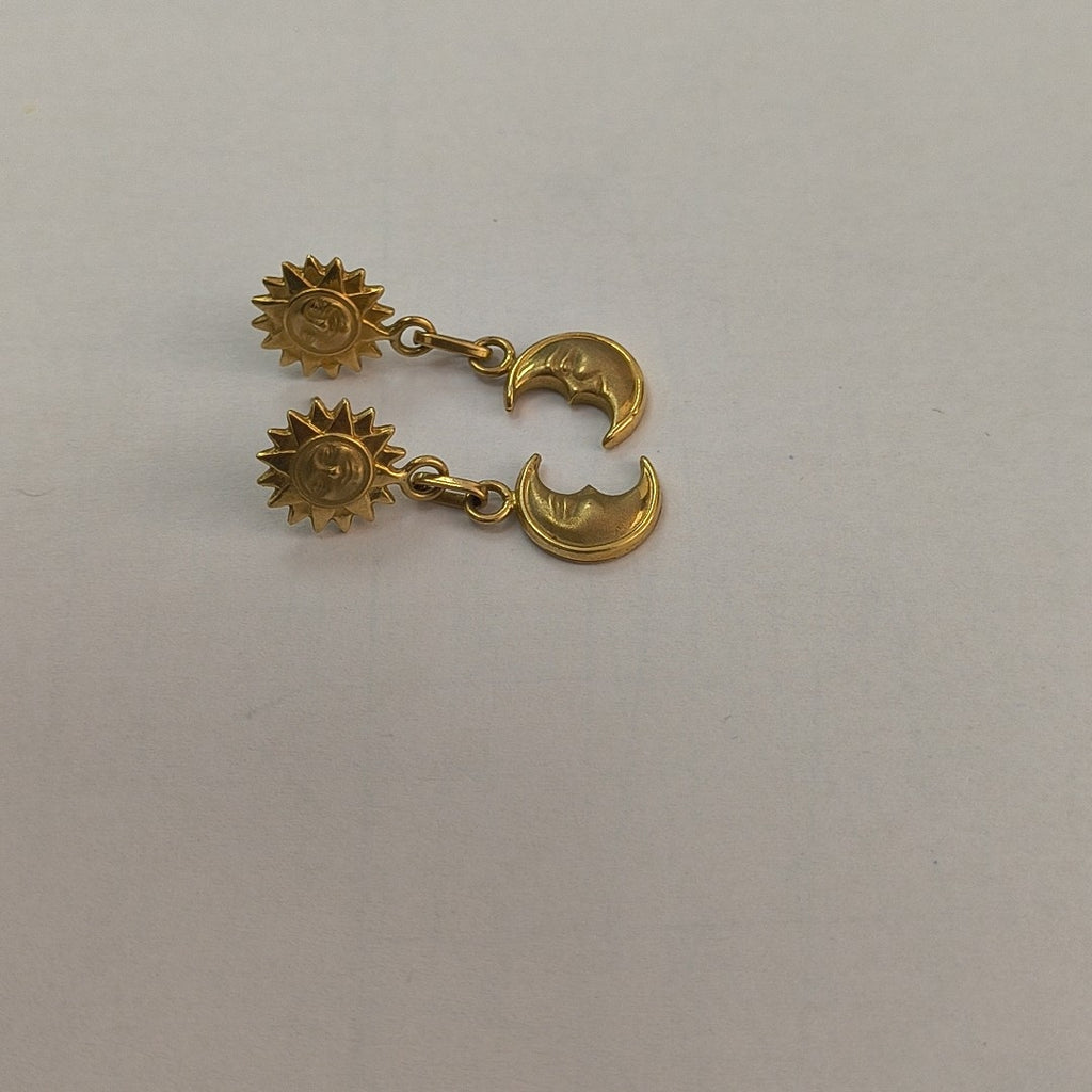 ARETES PAR ORO 14 K 3.3 GRMS (SEMINUEVO)