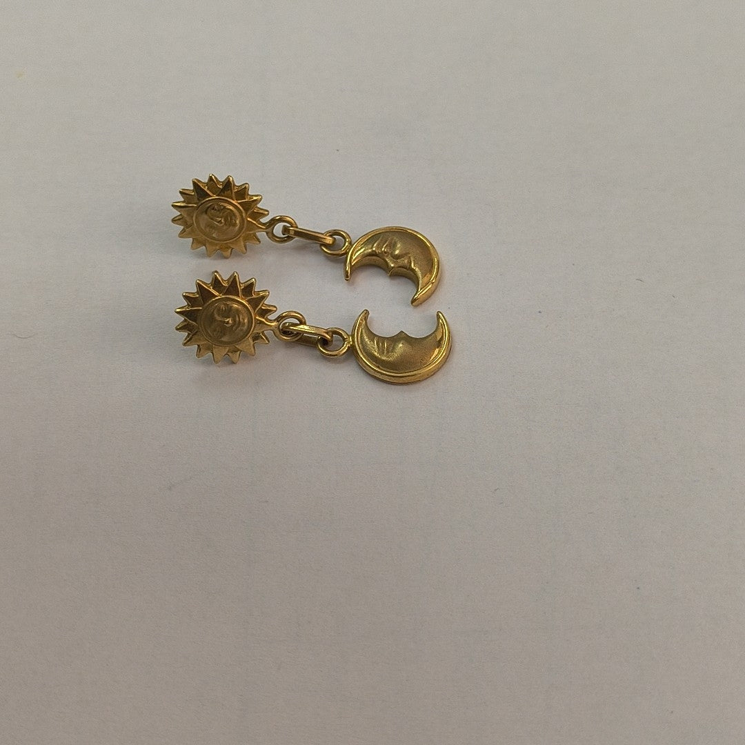 ARETES PAR ORO 14 K 3.3 GRMS (SEMINUEVO)