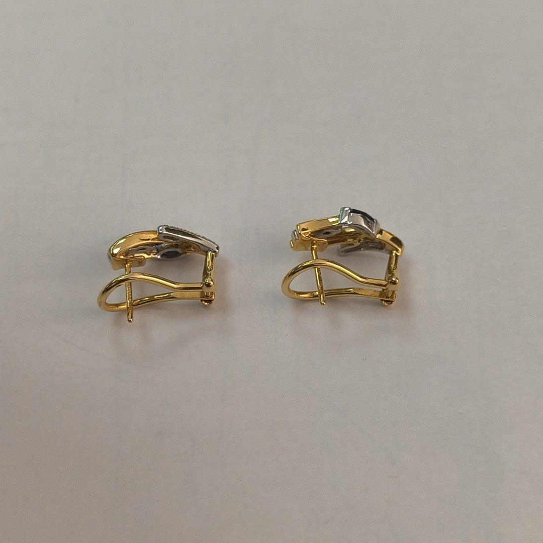 ARETES PAR ORO 14 K 4,90 GRMS (SEMINUEVO)