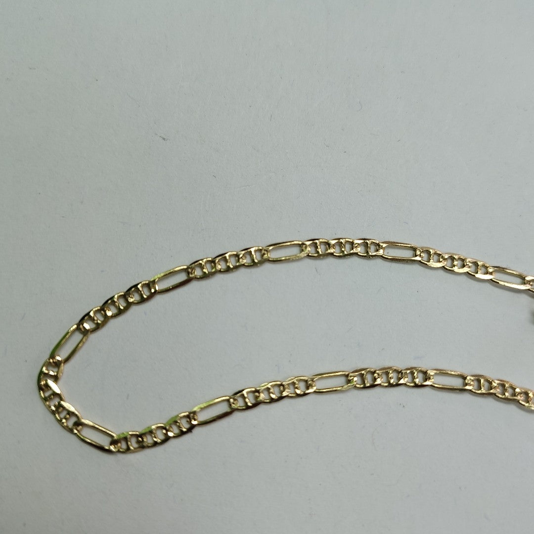 PULSERA ESPECIAL PAVE 1.9G 18 CM 14K (NUEVO)