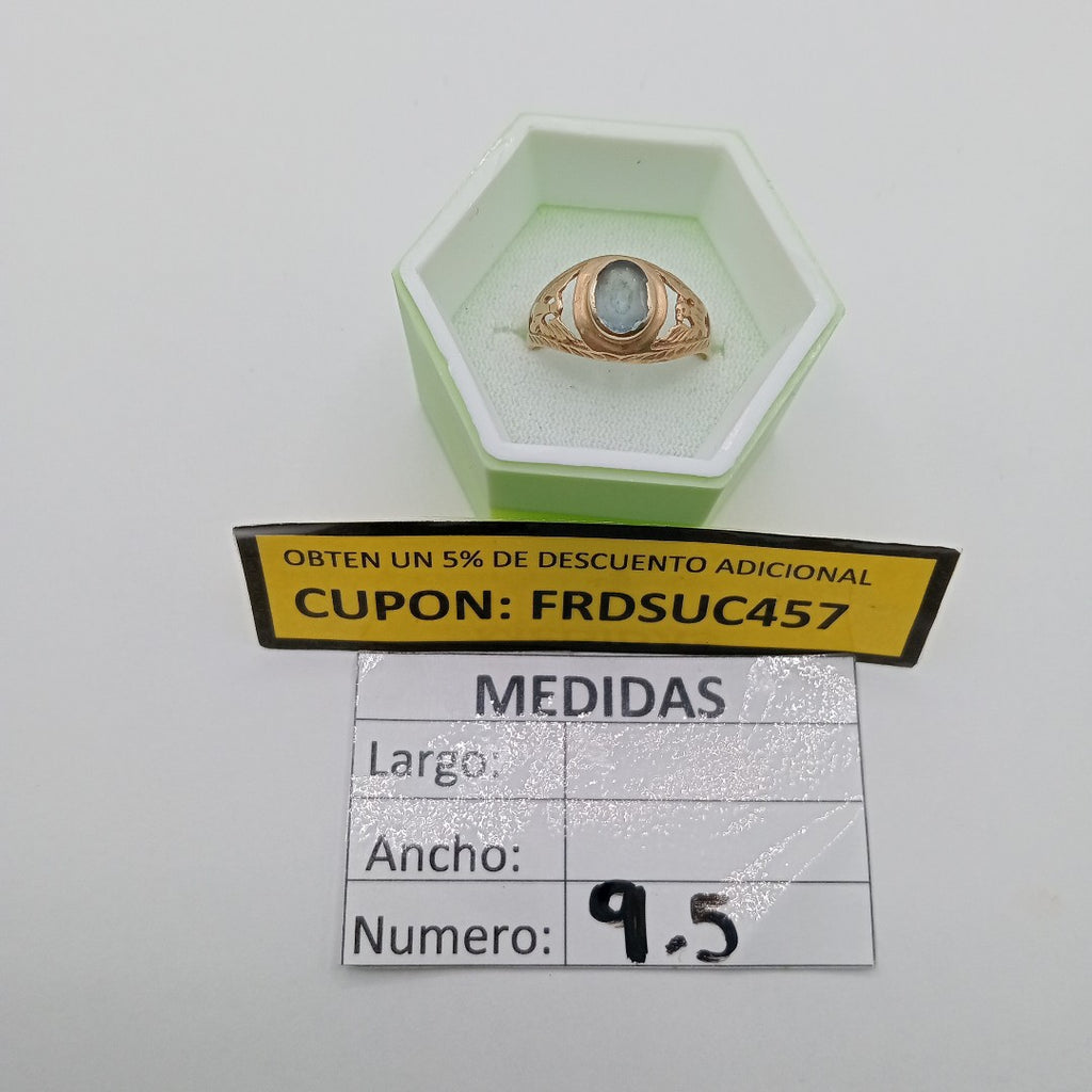 ANILLO ORO 10 K 2,70 GRMS (SEMINUEVO)