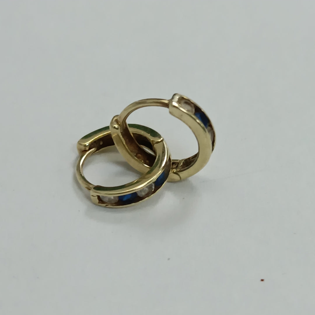 ARRACADAS PAR ORO 14 K 0.9 GRMS (SEMINUEVO)