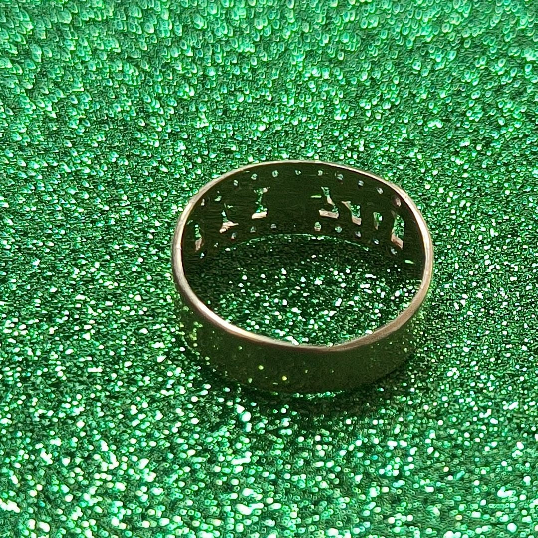 ANILLO ORO 10 K 4.9 GRMS (SEMINUEVO)