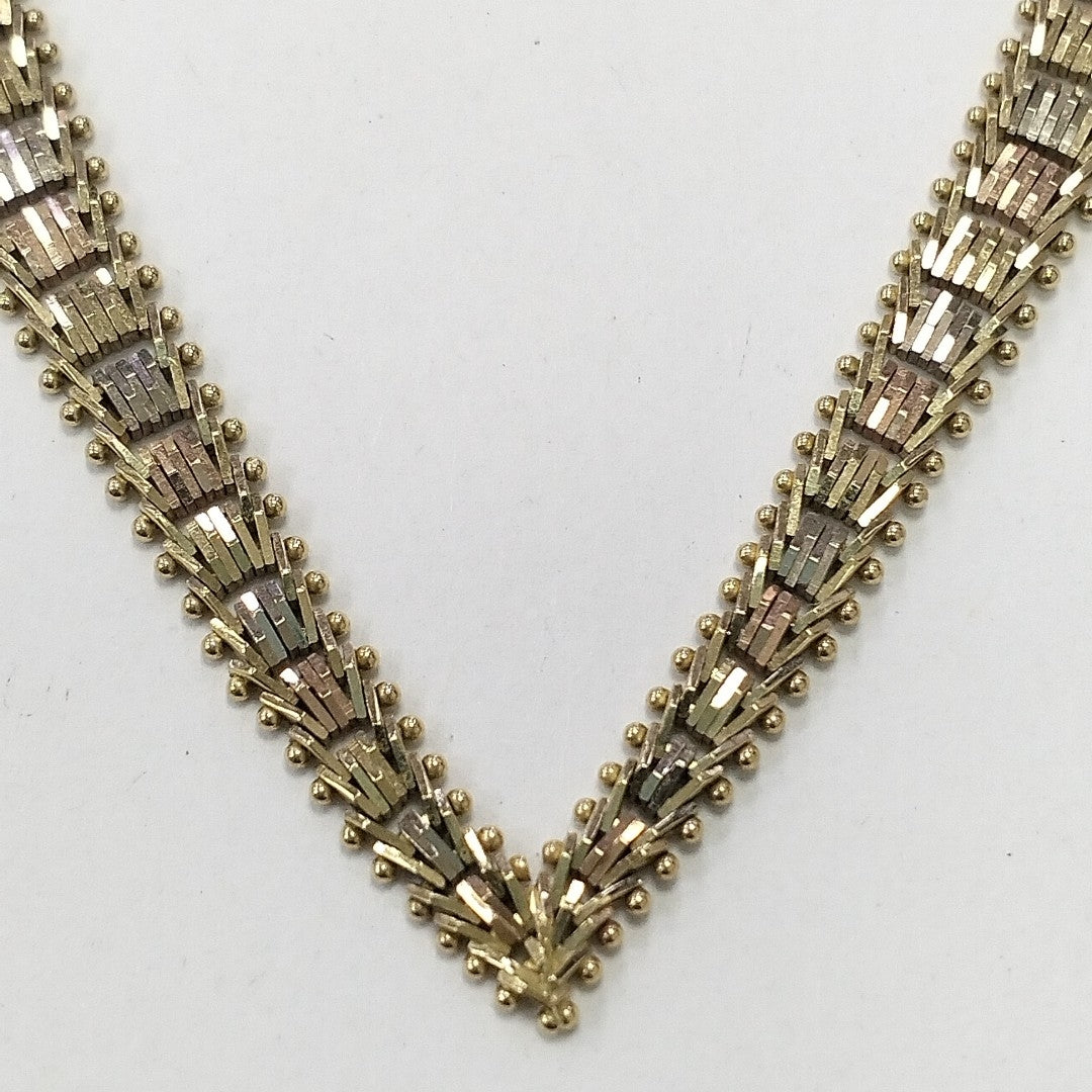 GARGANTILLA ORO 14 K 15.4 GRMS (SEMINUEVO)