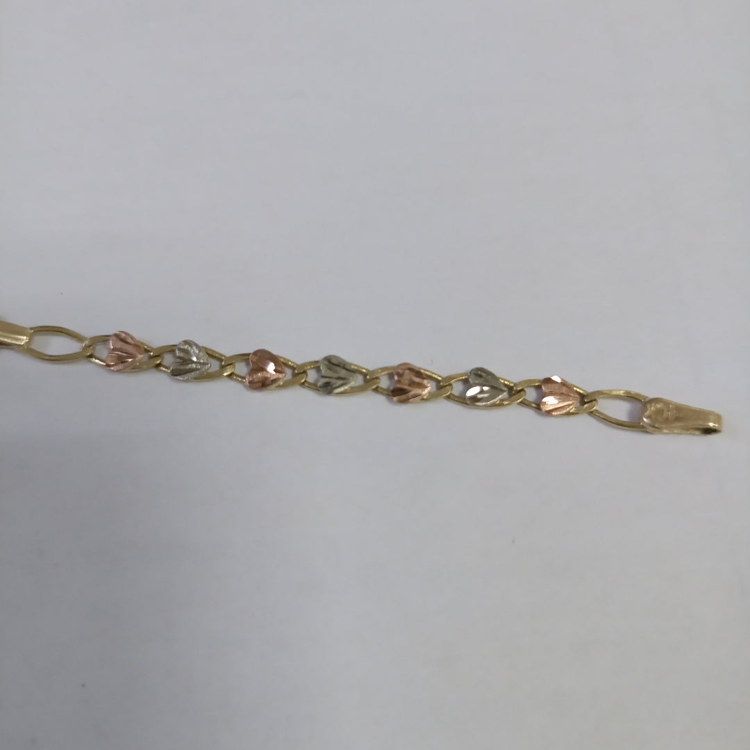 ESCLAVA ORO COMBINADO 10 K 2 GRMS (SEMINUEVO)