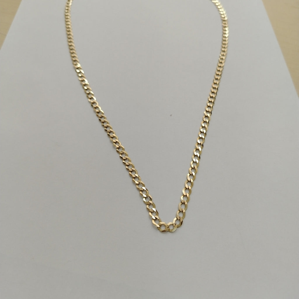 CADENA TEJIDO BARBADA 14.4G 60 CM (NUEVO)