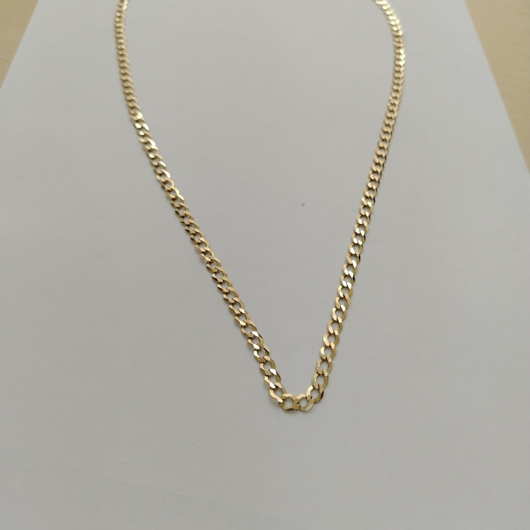 CADENA TEJIDO BARBADA 14.4G 60 CM (NUEVO)