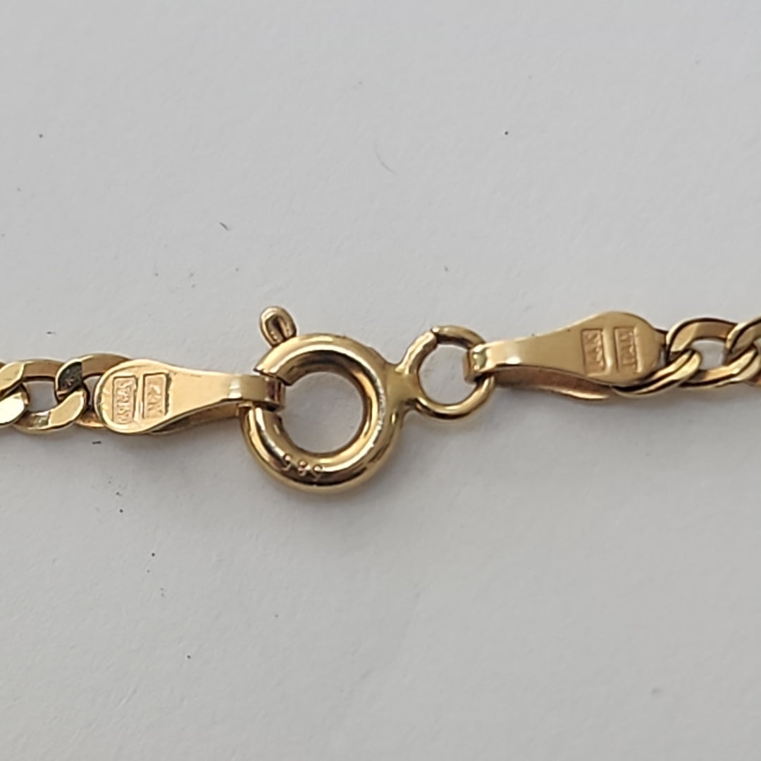 CADENA ORO 14 K 2,80 GRMS (SEMINUEVO)
