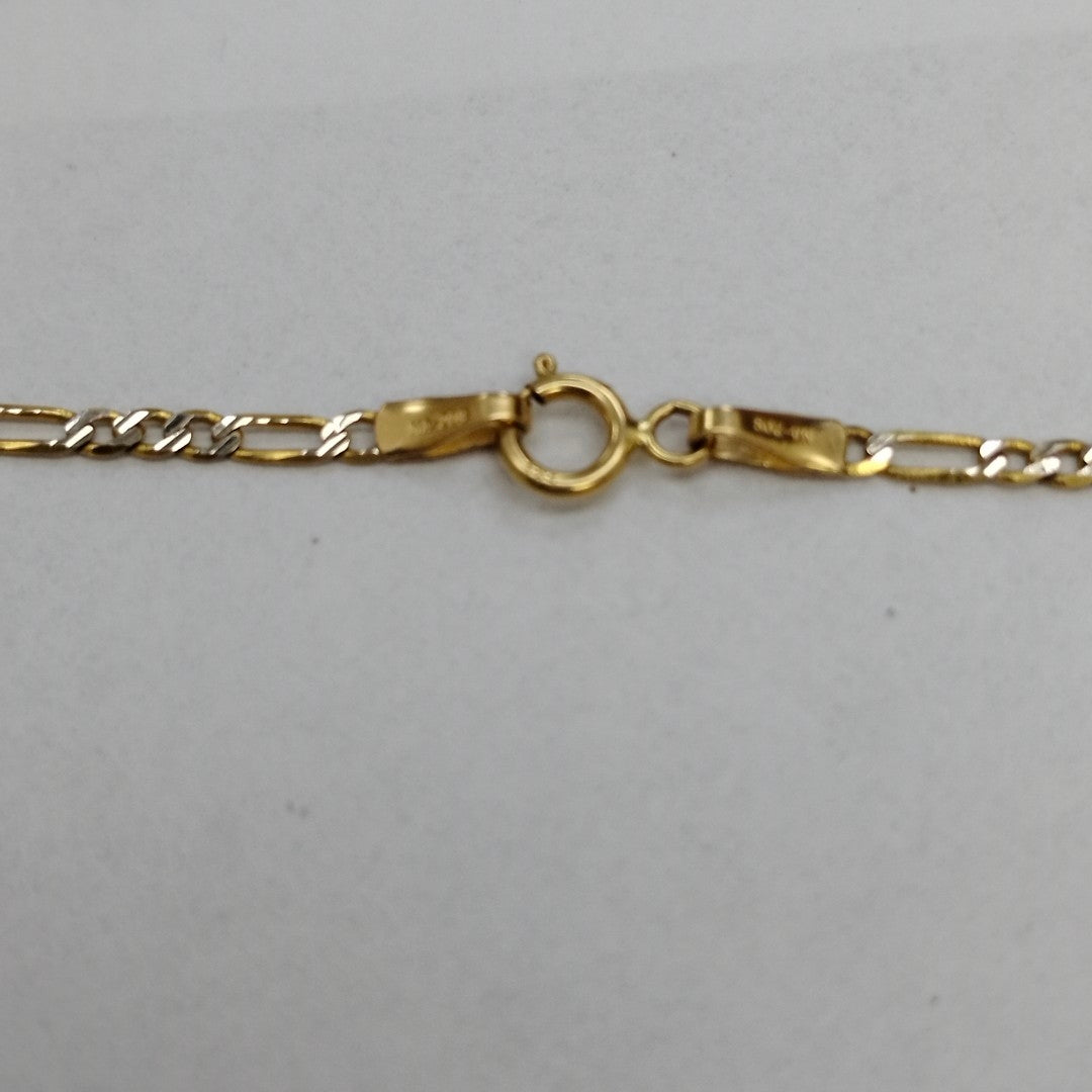 CADENA ORO, RODIADO 14 K 2.8 GRMS (SEMINUEVO)