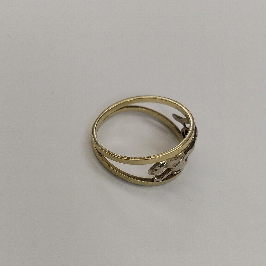 ANILLO ORO 14 K 2.4 GRMS (SEMINUEVO)