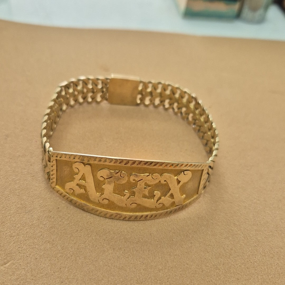 ESCLAVA ORO 8 K 40,20 GRMS (SEMINUEVO)
