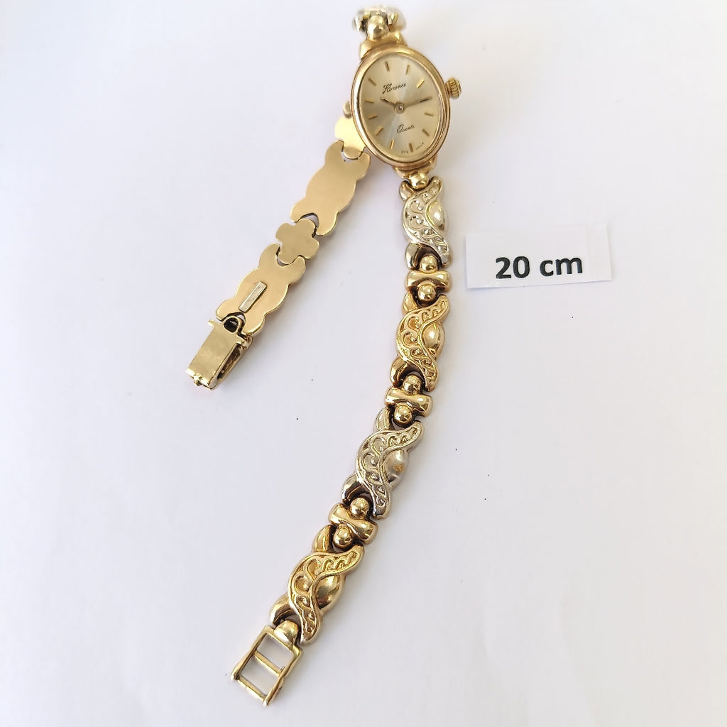 RELOJ CAJA Y PULSO ORO ORO,RODIADO 14 K 20,60 GRMS (SEMINUEVO)