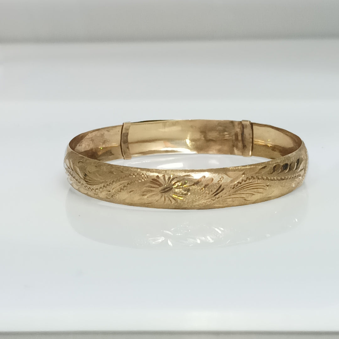 PULSERA RIGIDA ORO 10 K 3,00 GRMS (SEMINUEVO)
