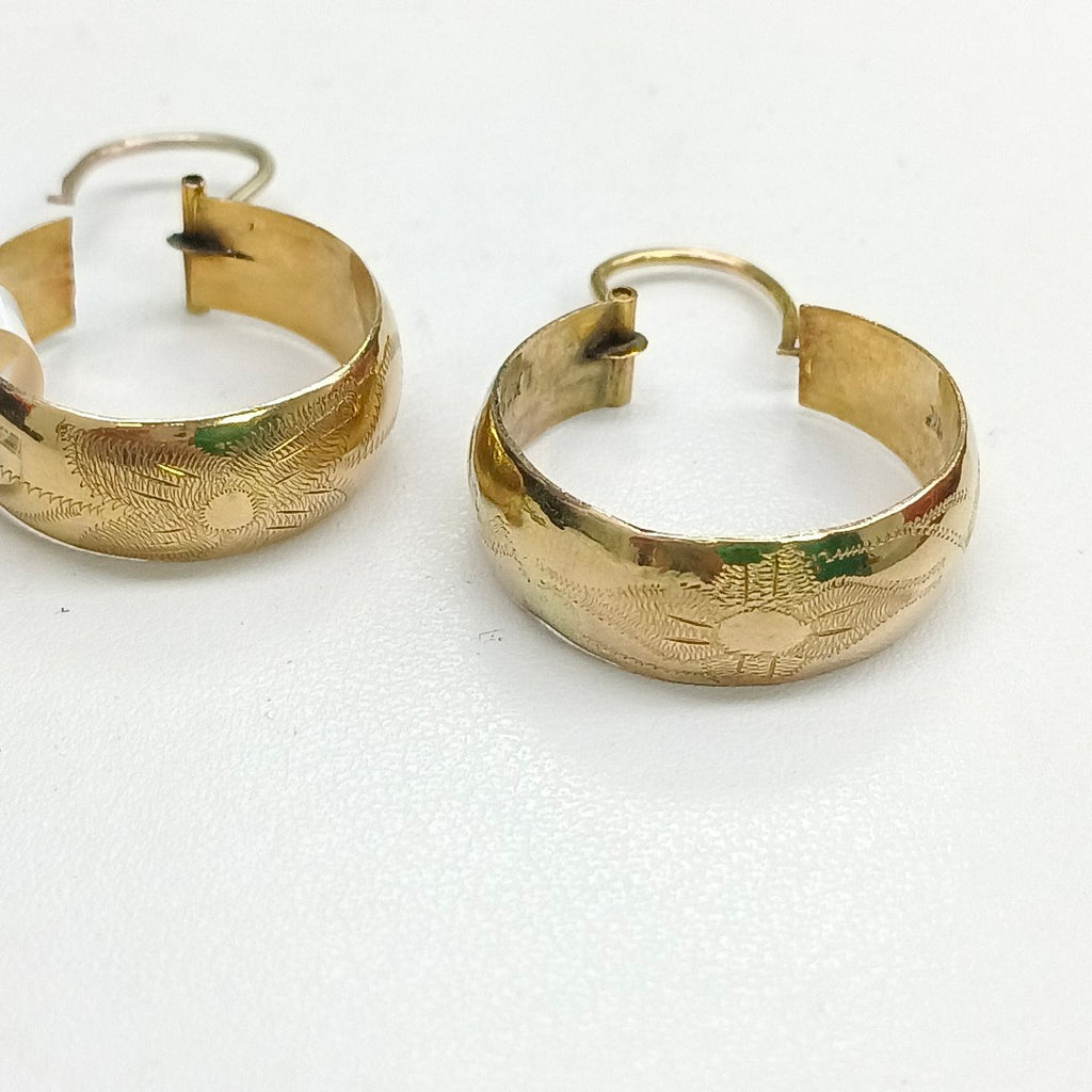 ARRACADAS PAR ORO 8 K 4,50 GRMS (SEMINUEVO)