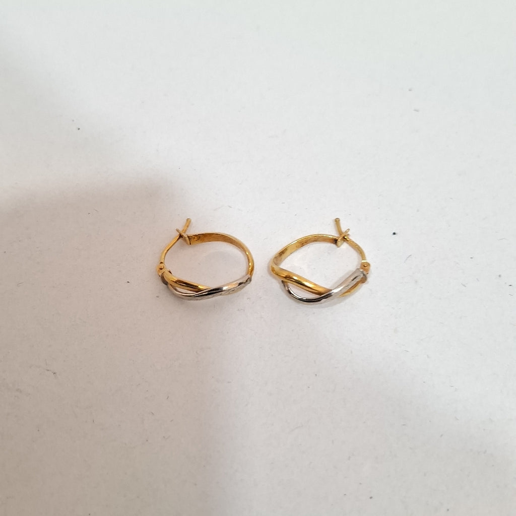 ARRACADAS PAR ORO 14 K 1.2 GRMS (SEMINUEVO)