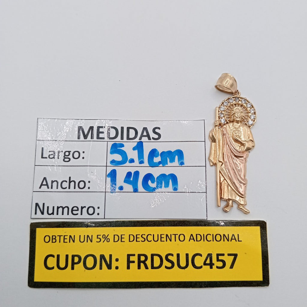 DIJE ORO COMBINADO 14 K 5,20 GRMS (SEMINUEVO)