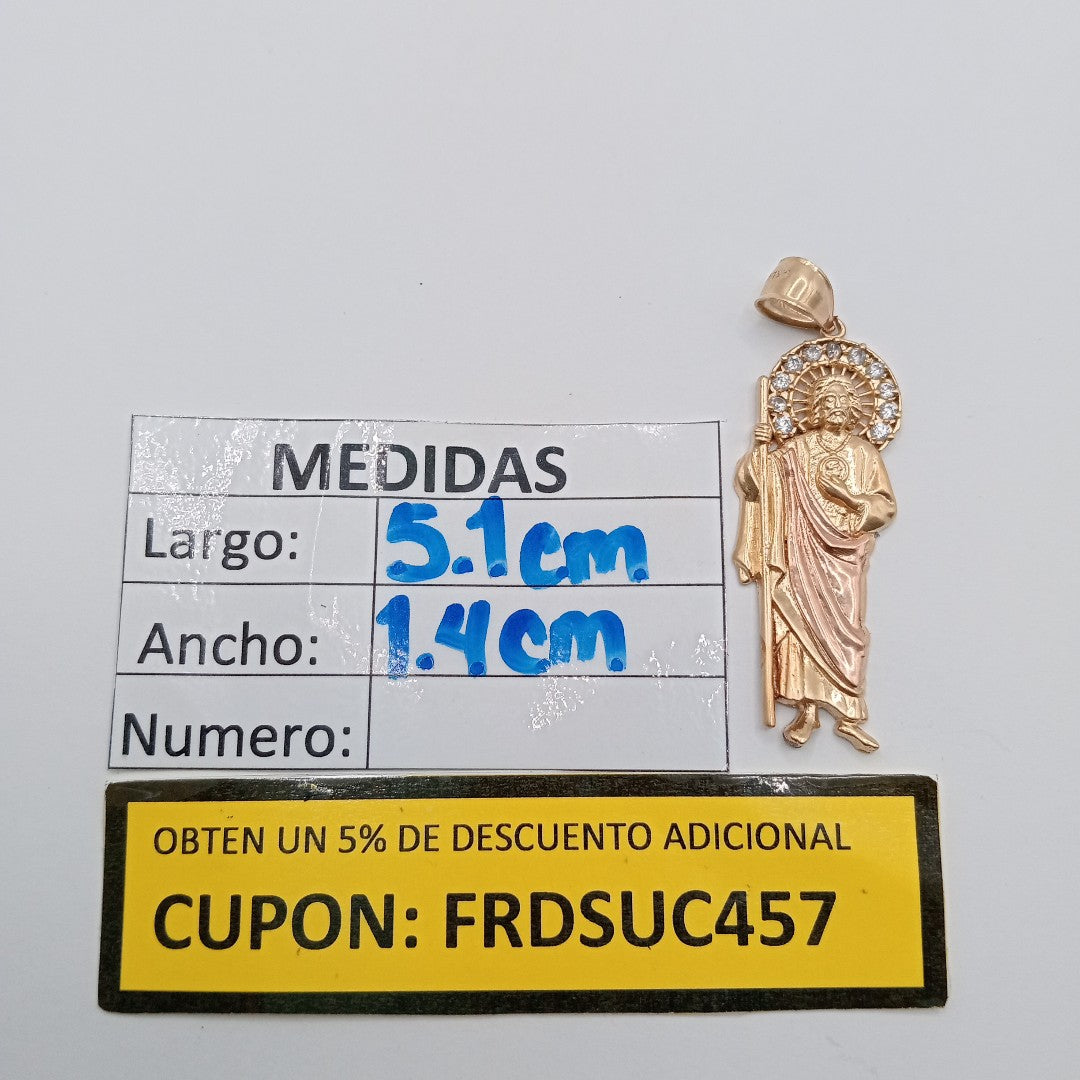 DIJE ORO COMBINADO 14 K 5,20 GRMS (SEMINUEVO)