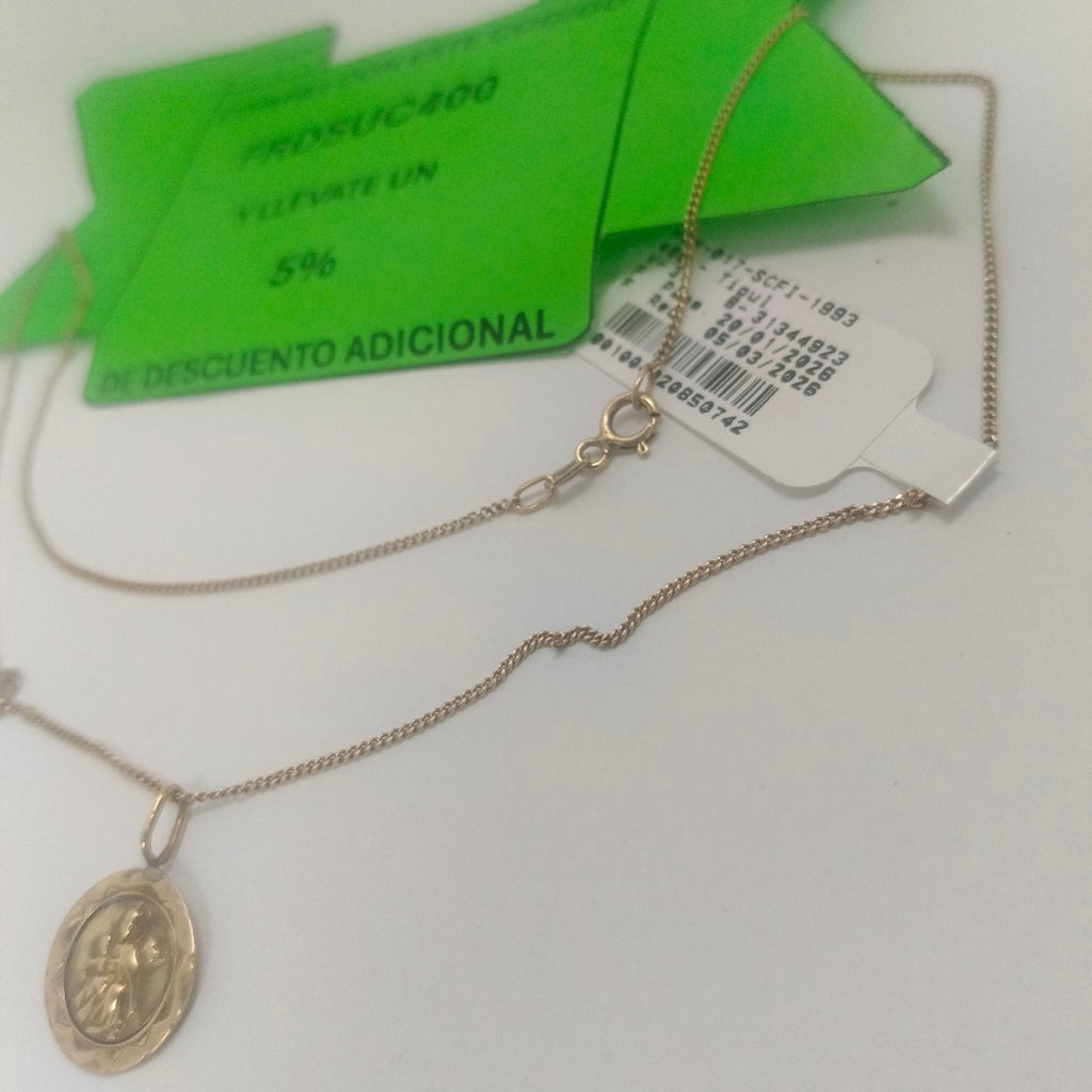 CADENA ORO 14 K 2.4 GRMS (SEMINUEVO)