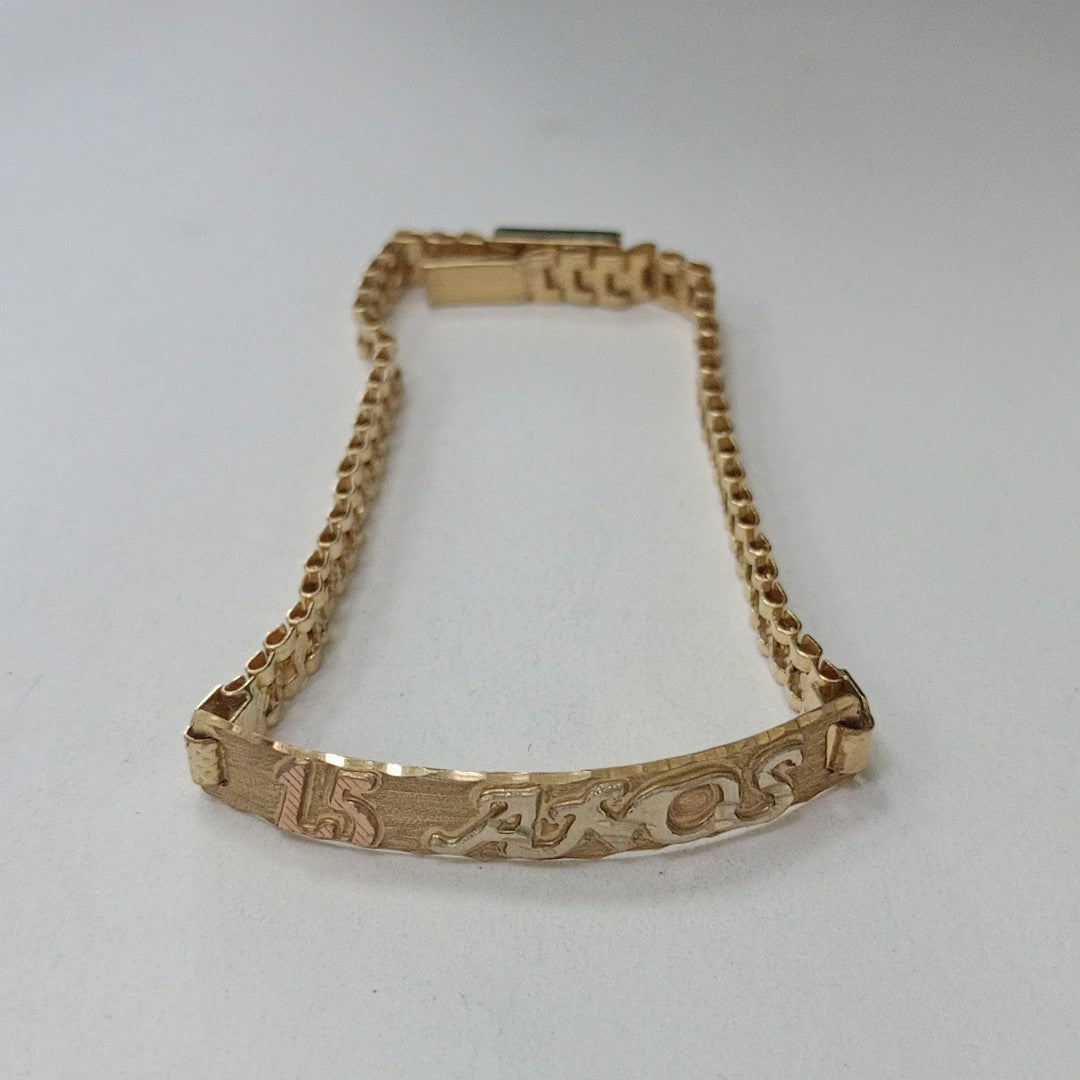 ESCLAVA ORO 10 K 6.4 GRMS (SEMINUEVO)
