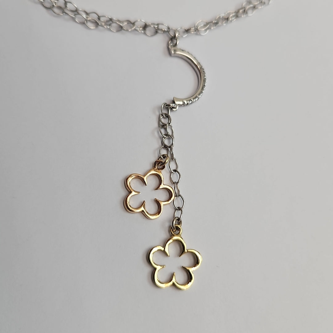 CADENA ORO BLANCO 14 K 8,40 GRMS (SEMINUEVO)