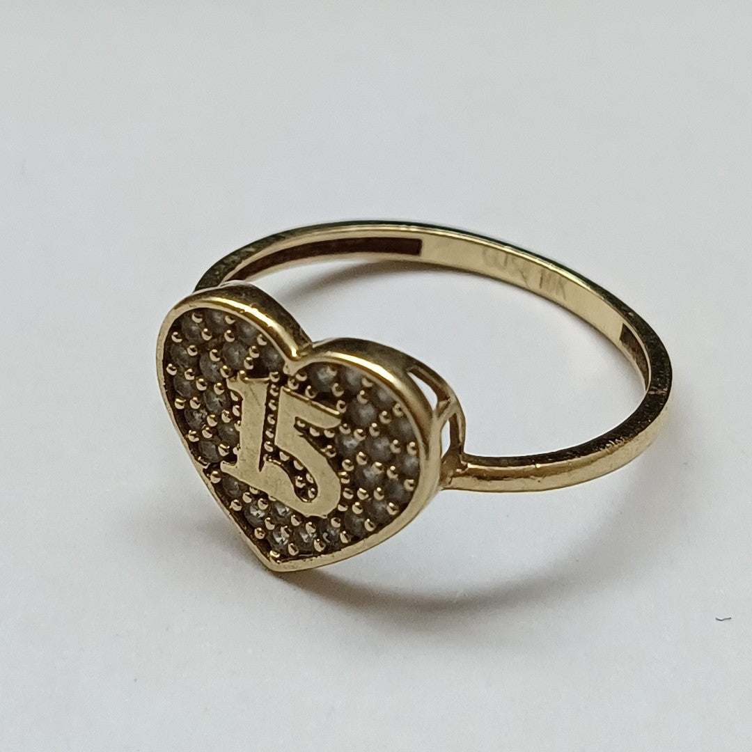 ANILLITO ORO 10 K 1.5 GRMS (SEMINUEVO)