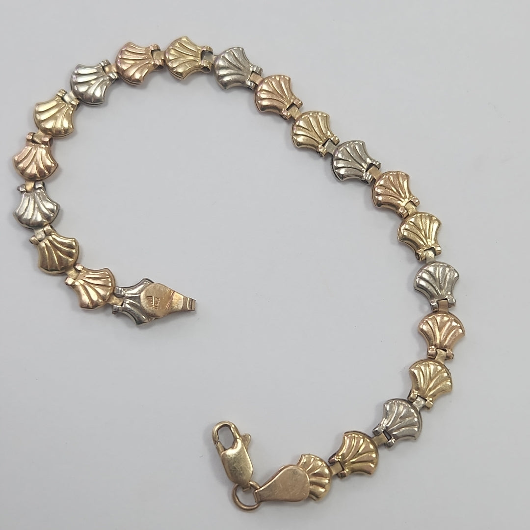 PULSERA ORO 14 K 6.8 GRMS (SEMINUEVO)