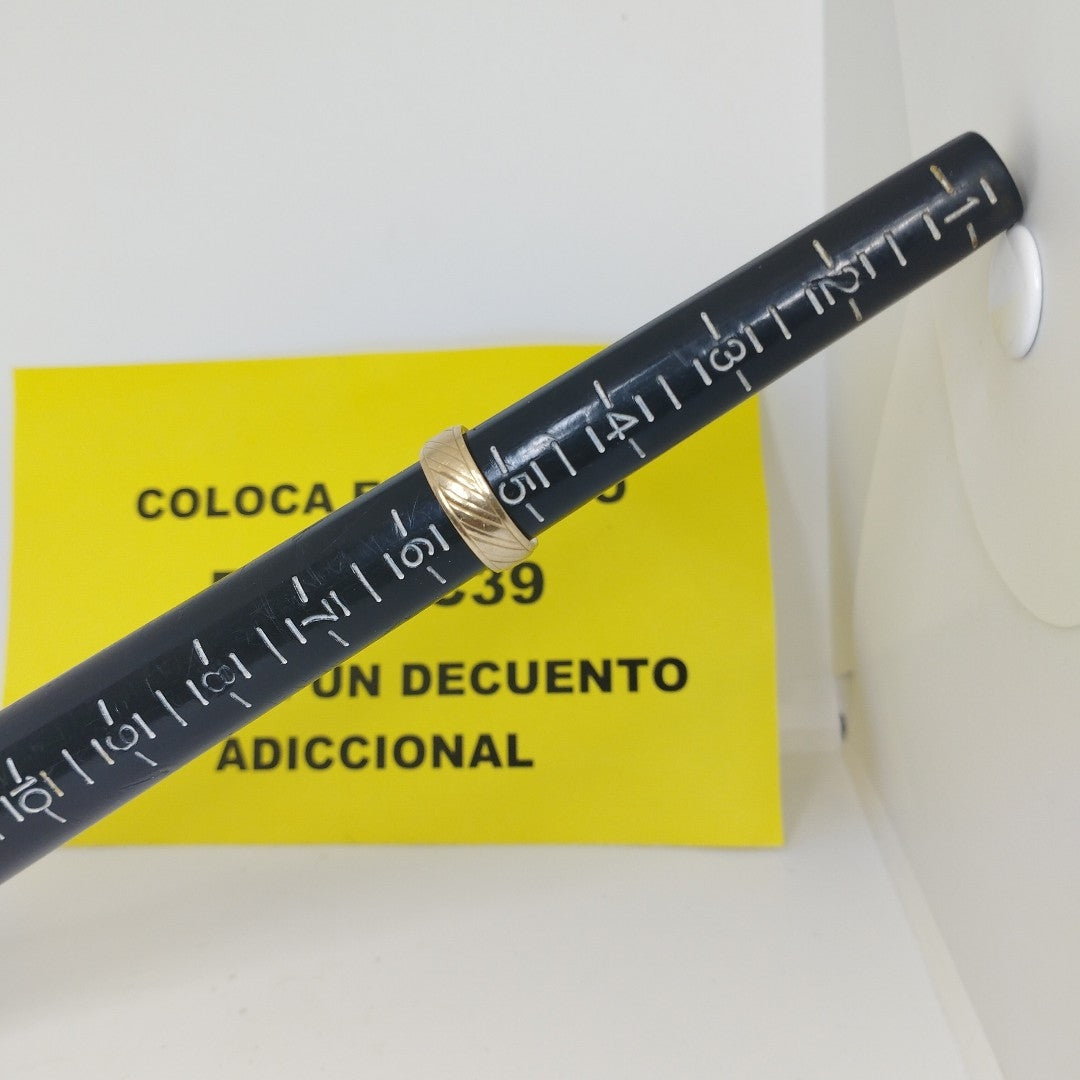 ARGOLLA ORO 14 K 3 GRMS (SEMINUEVO)