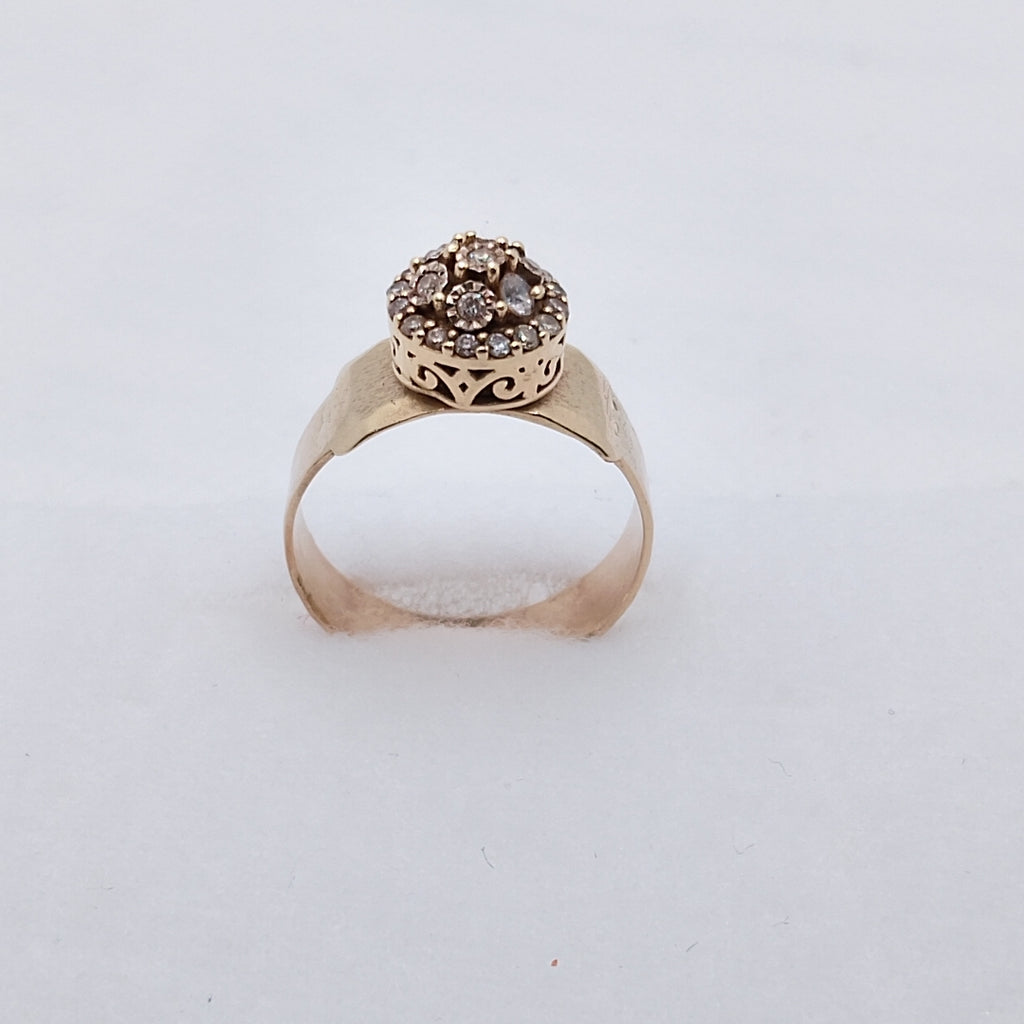 ANILLO ORO 10 K 4.1 GRMS (SEMINUEVO)