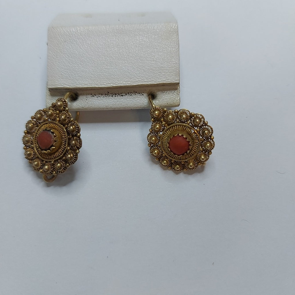ARETES PAR ORO 8 K 3.4 GRMS (SEMINUEVO)