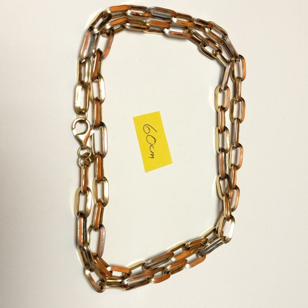 CADENA ORO COMBINADO 14 K 16,90 GRMS (SEMINUEVO)