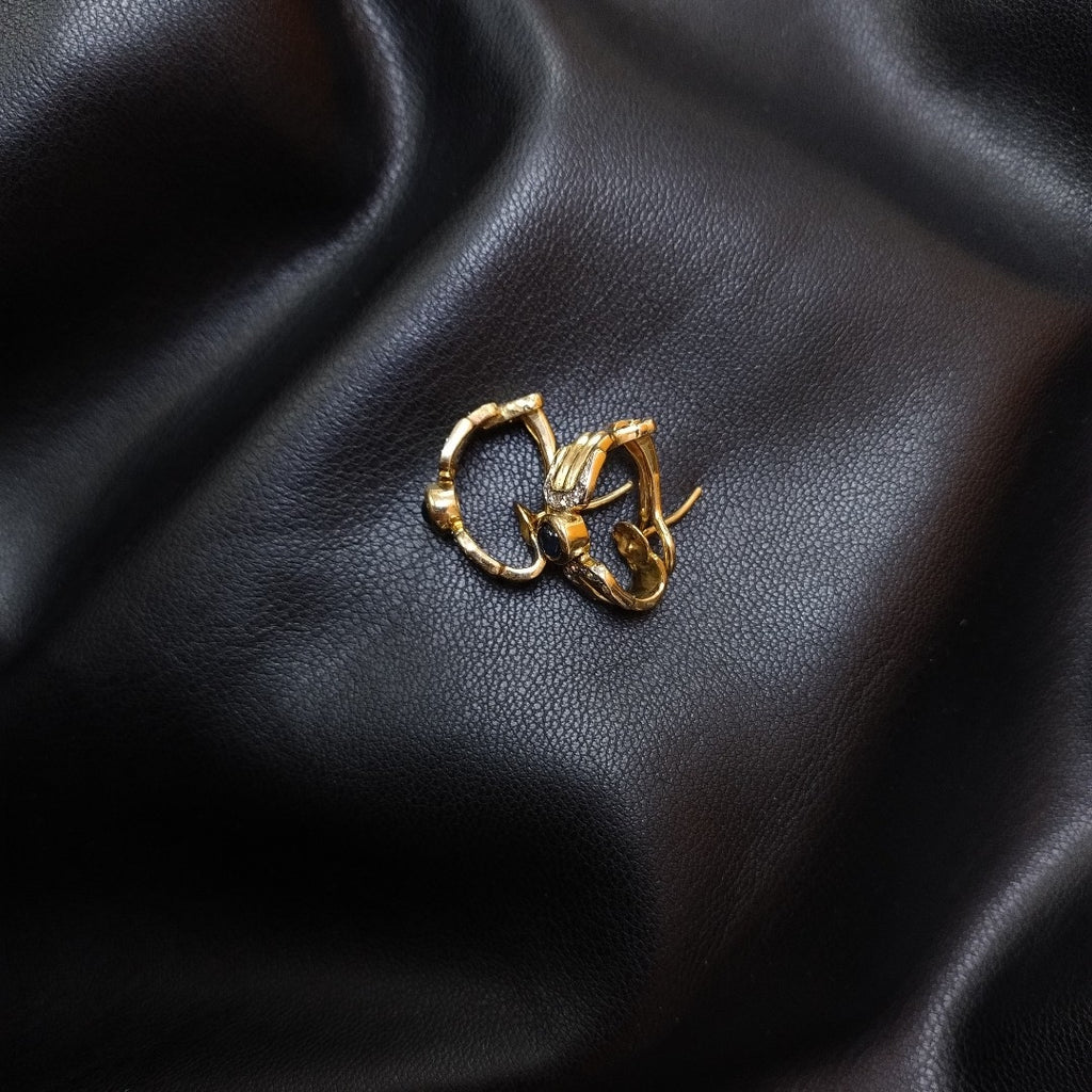 ARETES PAR ORO 14 K 7.7 GRMS (SEMINUEVO)