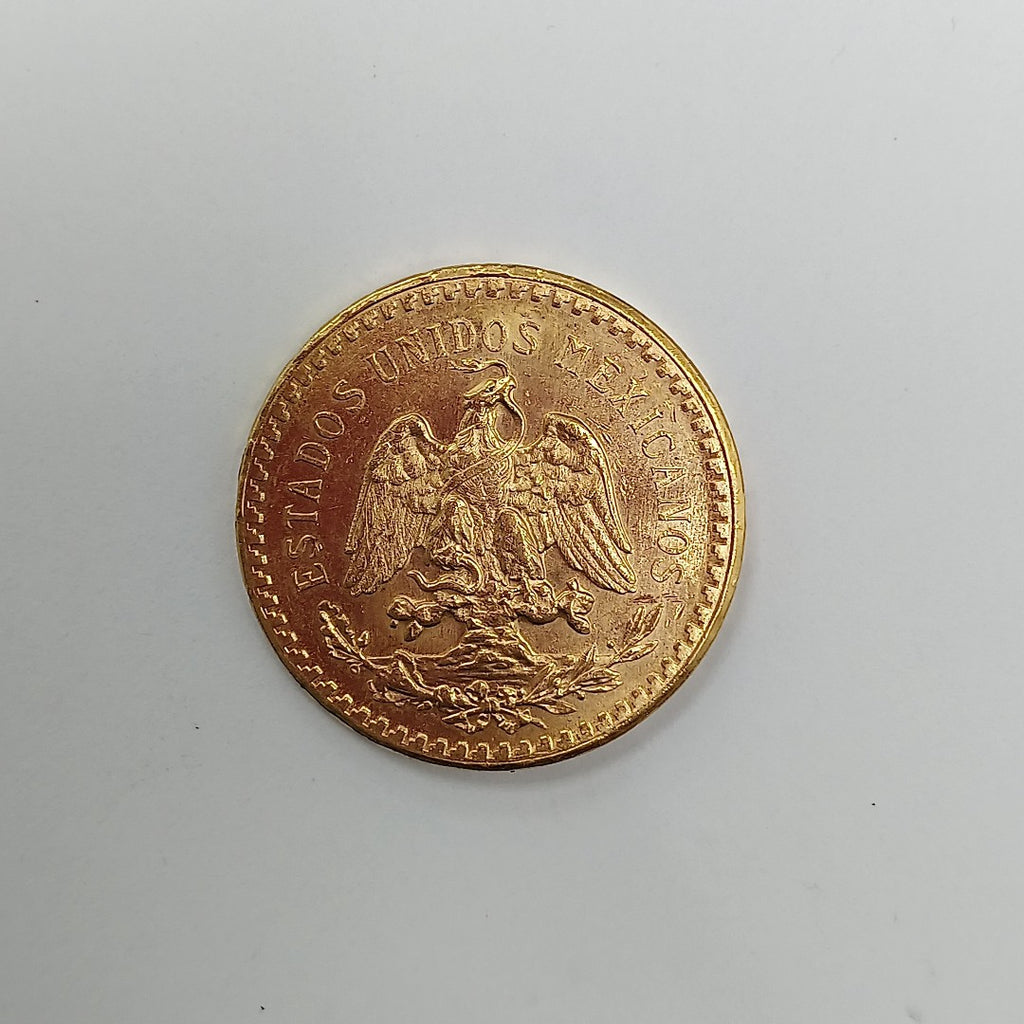 K1 41.6 GRMS 21 K IDENTIFICACIÓN MONEDA NOMINATIVA MONEDAS PESOS 50 PESO (SEMINUEVO)