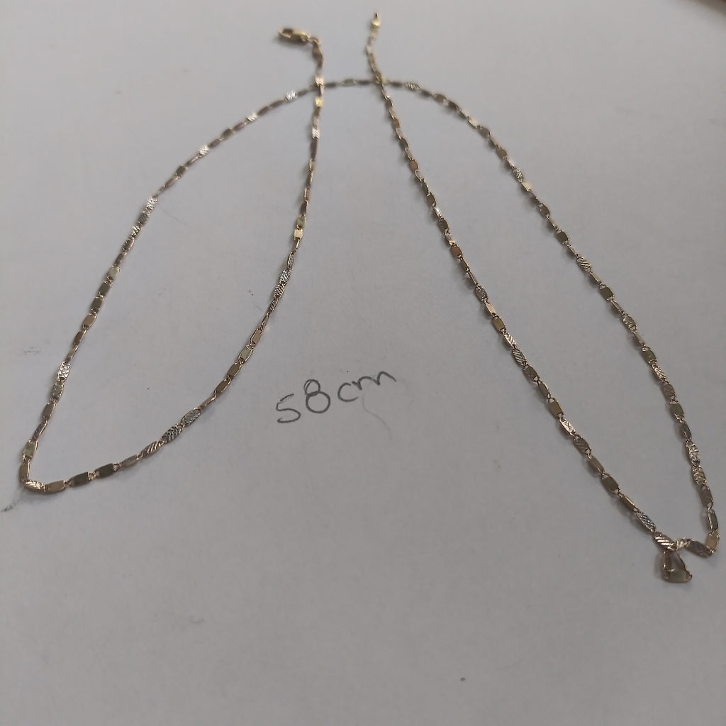 CADENA ORO 14 K 3.8 GRMS (SEMINUEVO)