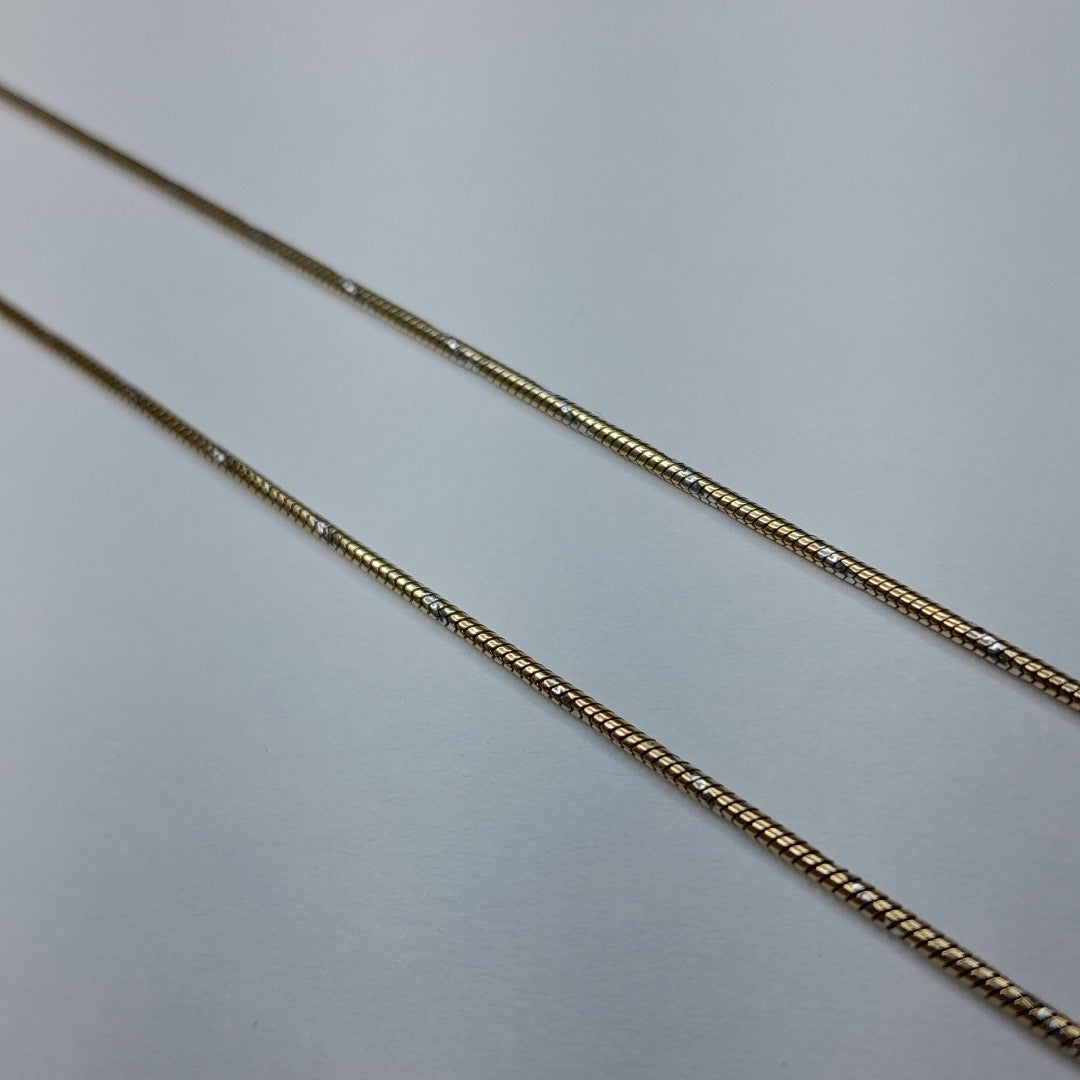 GARGANTILLA ORO 14 K 4.4 GRMS (SEMINUEVO)