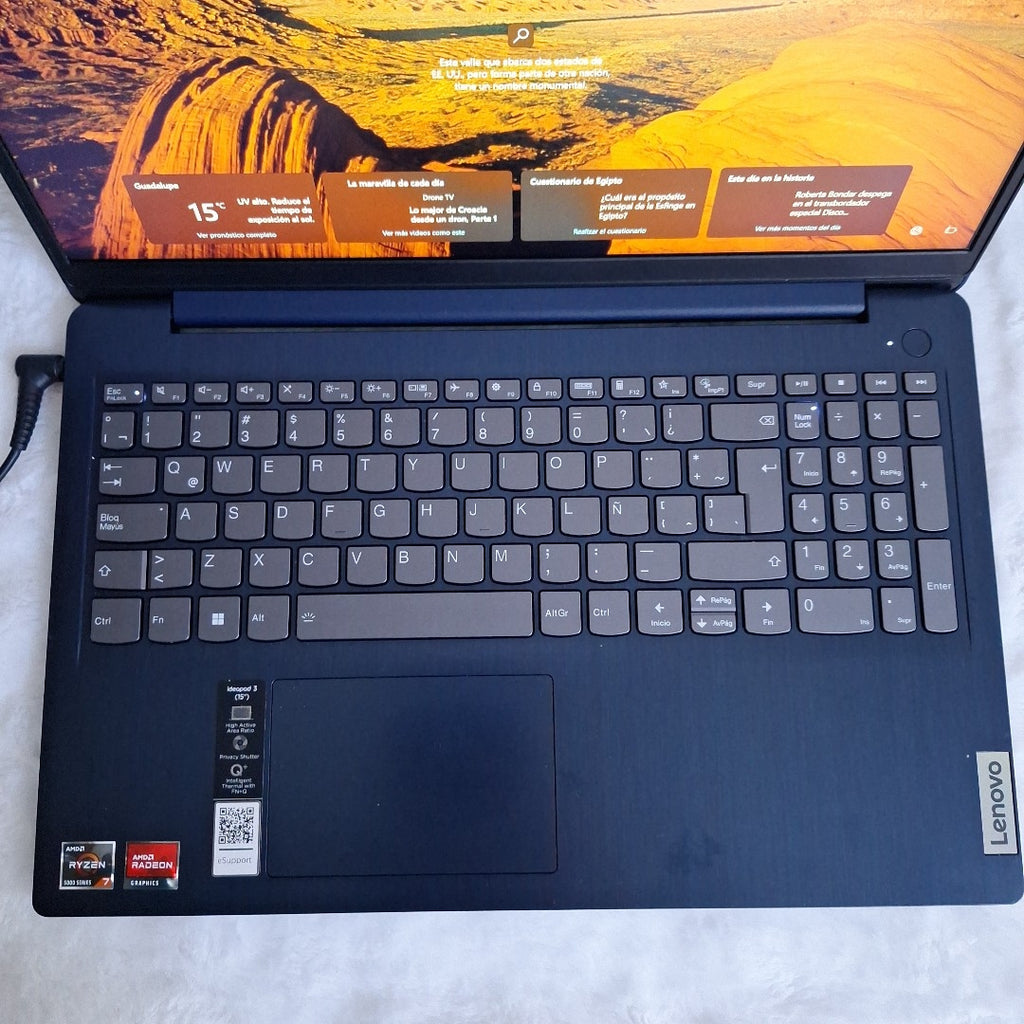 LAPTOP LENOVO IDEAPAD 3 15ALC6 (2024) 512 GB SSD 8 GB RAM