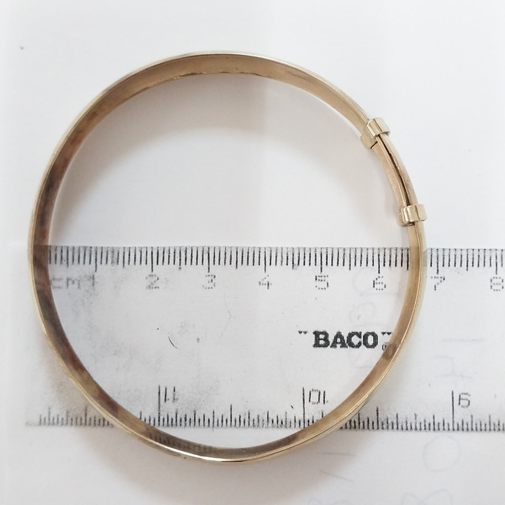 PULSERA RIGIDA ORO 10 K 14,40 GRMS (SEMINUEVO)