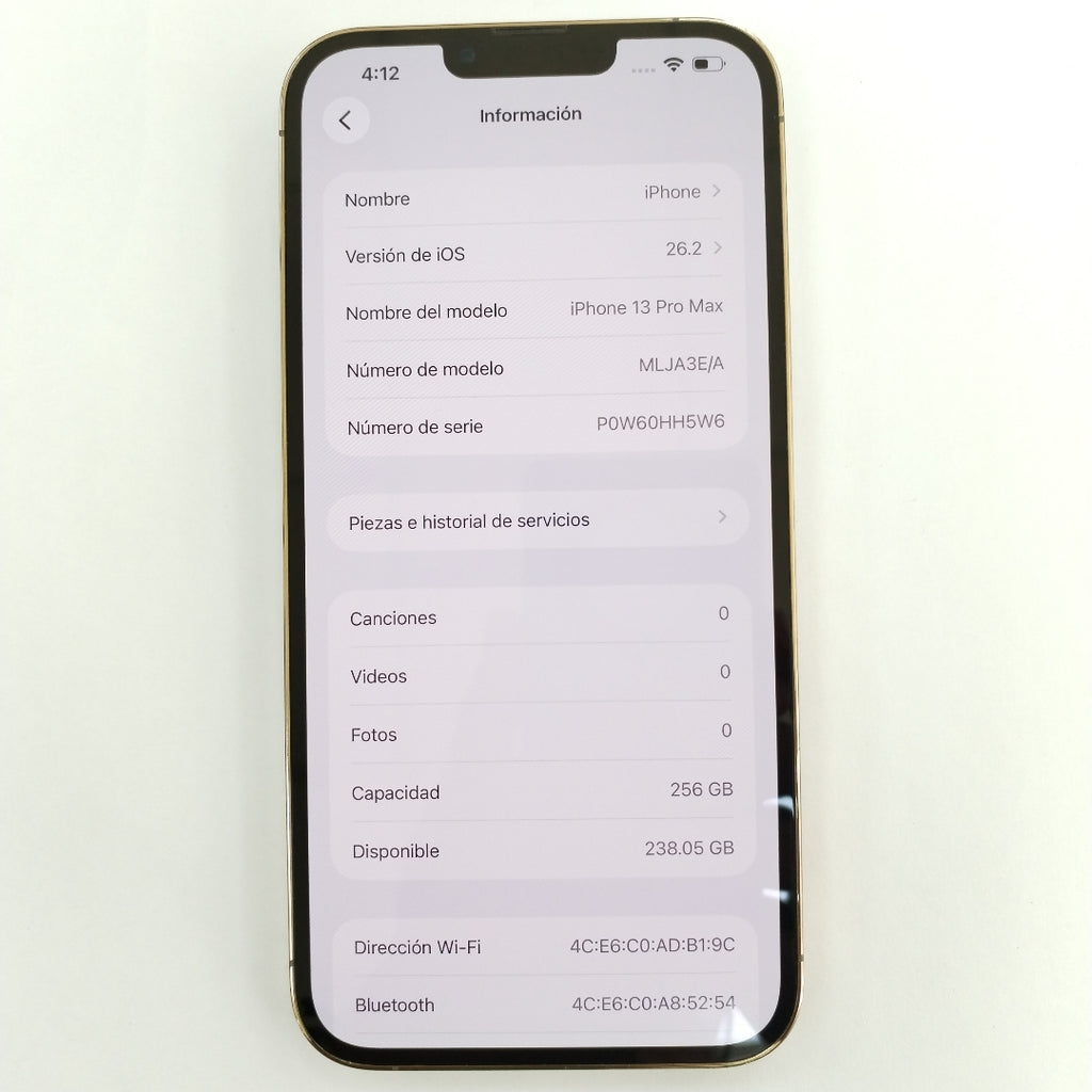 CELULAR APPLE IPHONE 13 PRO MAX A2641 256 GB 6 GB RAM (SEMINUEVO)