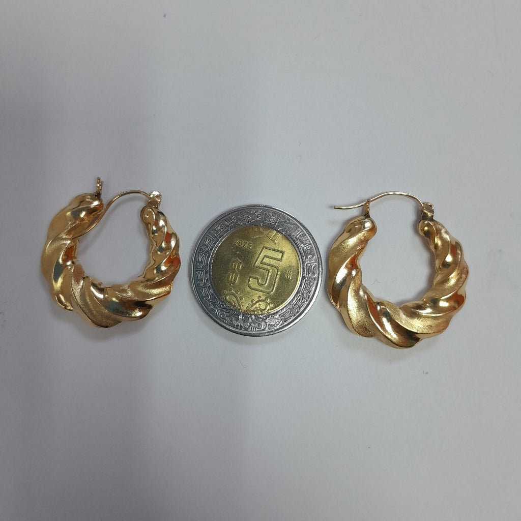 ARRACADAS PAR ORO 10 K 3,40 GRMS (SEMINUEVO)