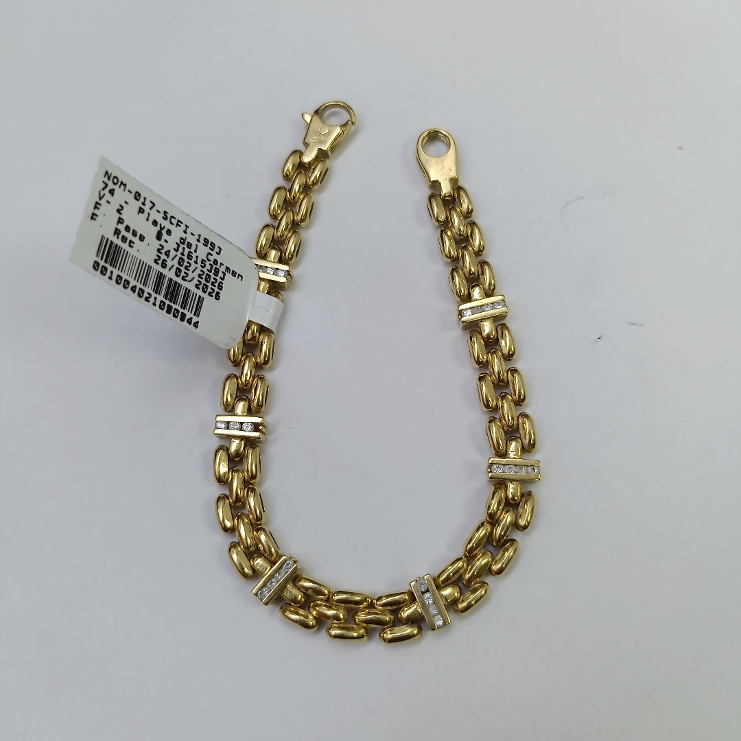 PULSERA ORO 14 K 15,20 GRMS (SEMINUEVO)