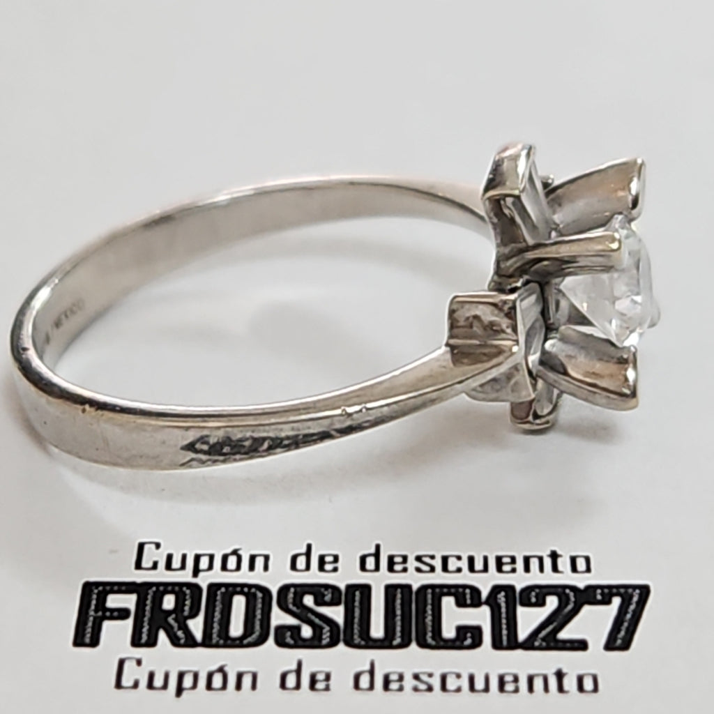 ANILLITO ORO BLANCO 14 K 2.9 GRMS (SEMINUEVO)