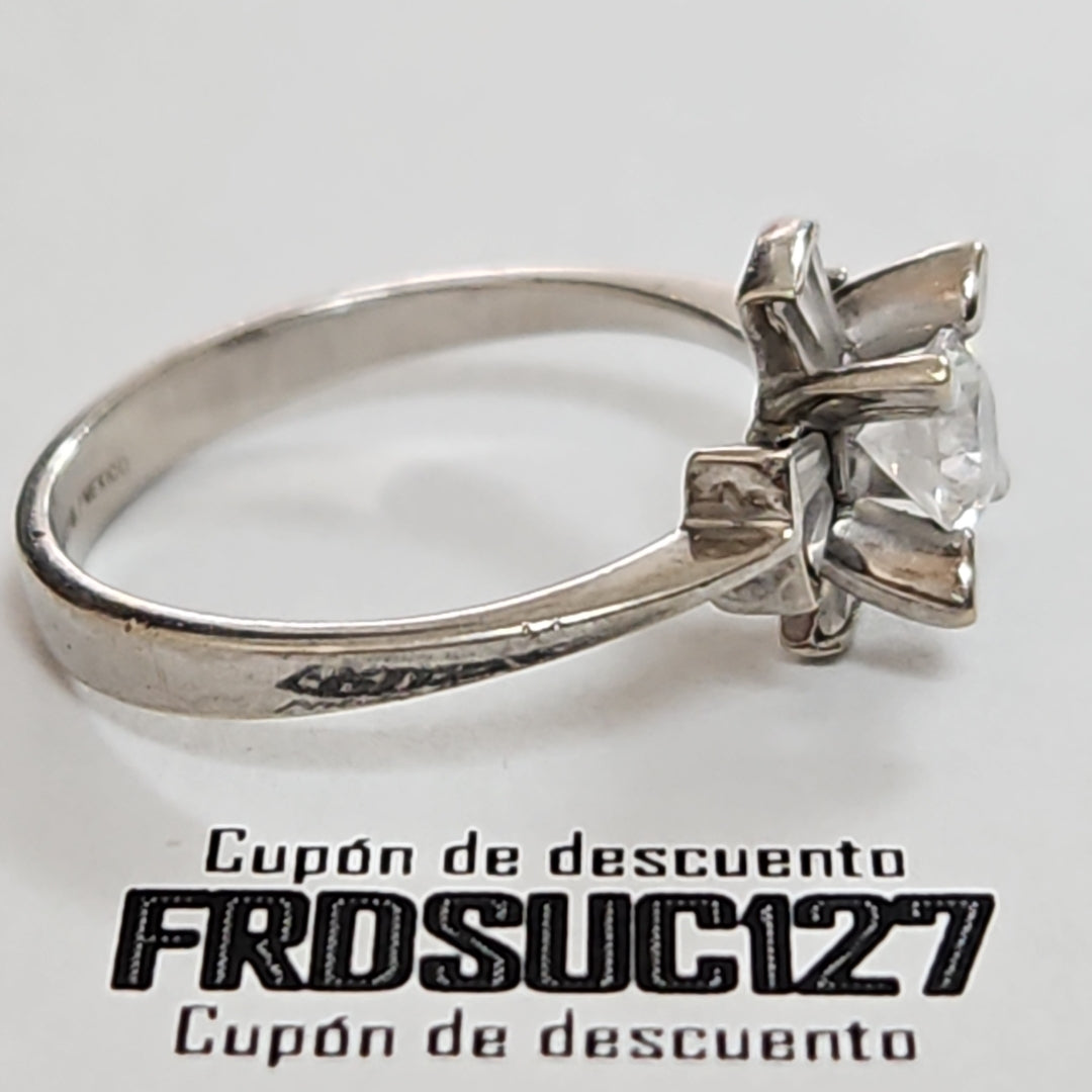 ANILLITO ORO BLANCO 14 K 2.9 GRMS (SEMINUEVO)