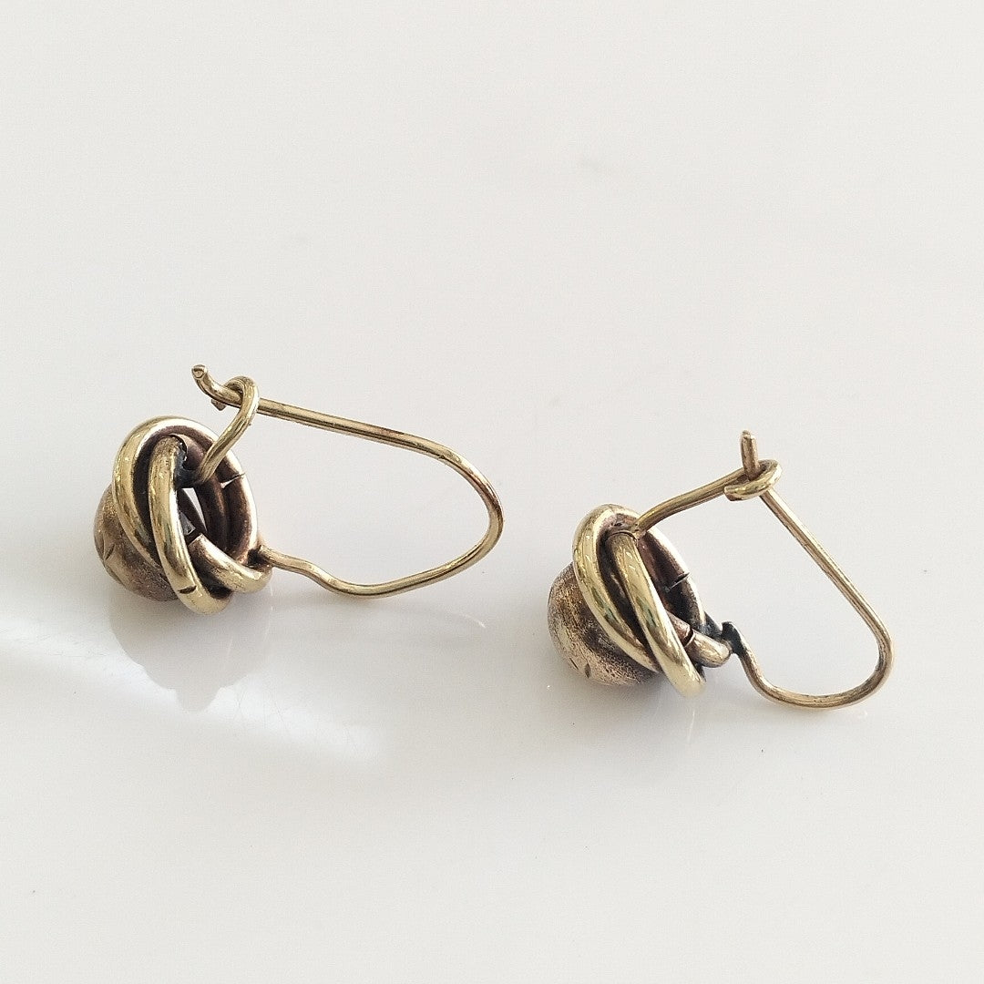 ARETES PAR ORO 10 K 2,50 GRMS (SEMINUEVO)