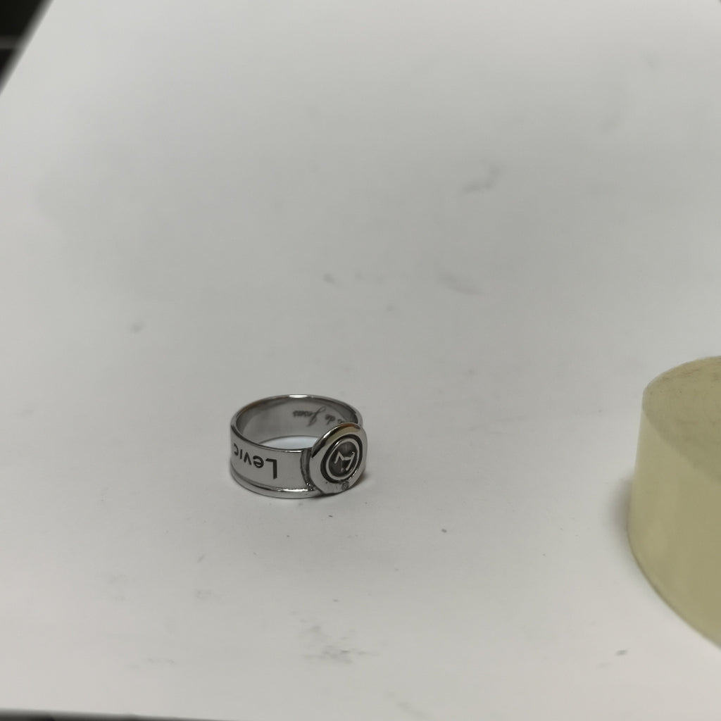 ANILLO ORO BLANCO 14 K 7.3 GRMS (SEMINUEVO)