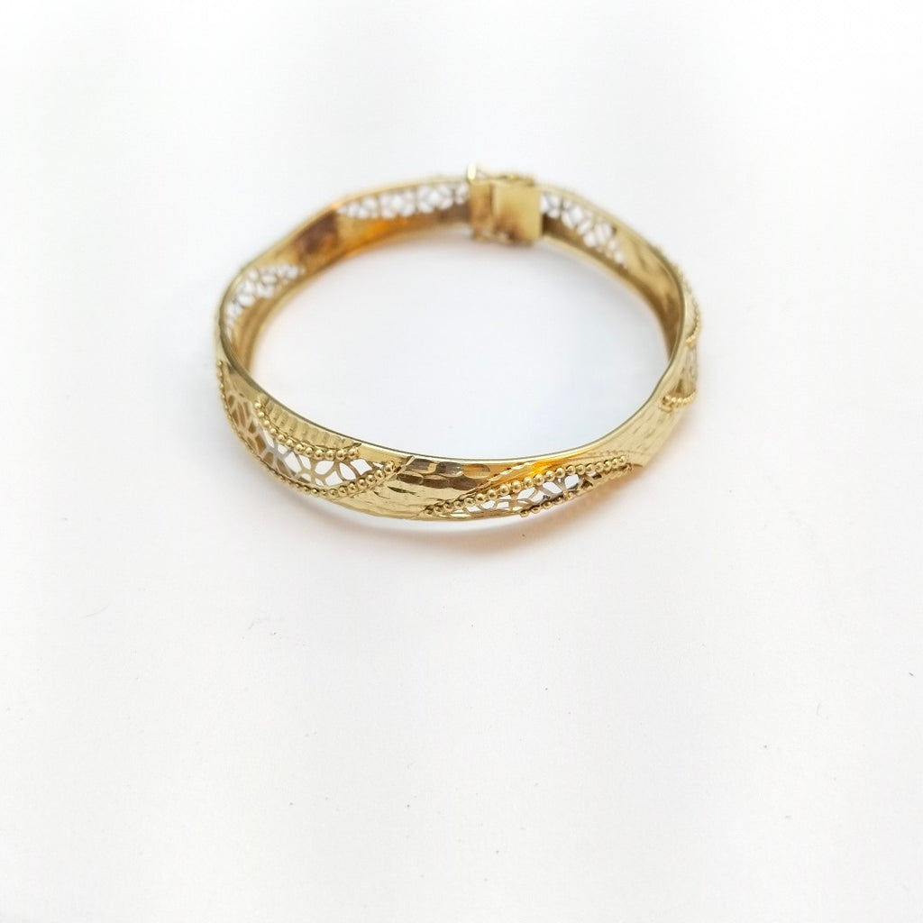 PULSERA RIGIDA ORO 10 K 7.1 GRMS (SEMINUEVO)