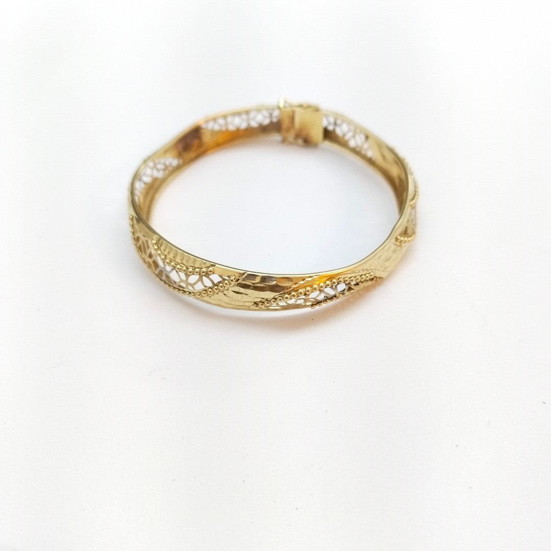 PULSERA RIGIDA ORO 10 K 7.1 GRMS (SEMINUEVO)