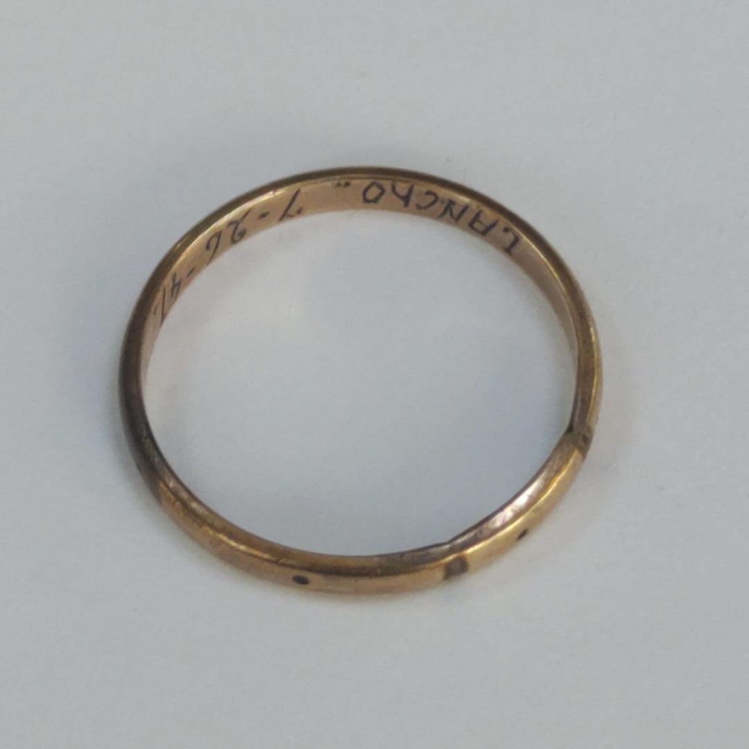 ANILLO ORO 8 K 1.8 GRMS (SEMINUEVO)
