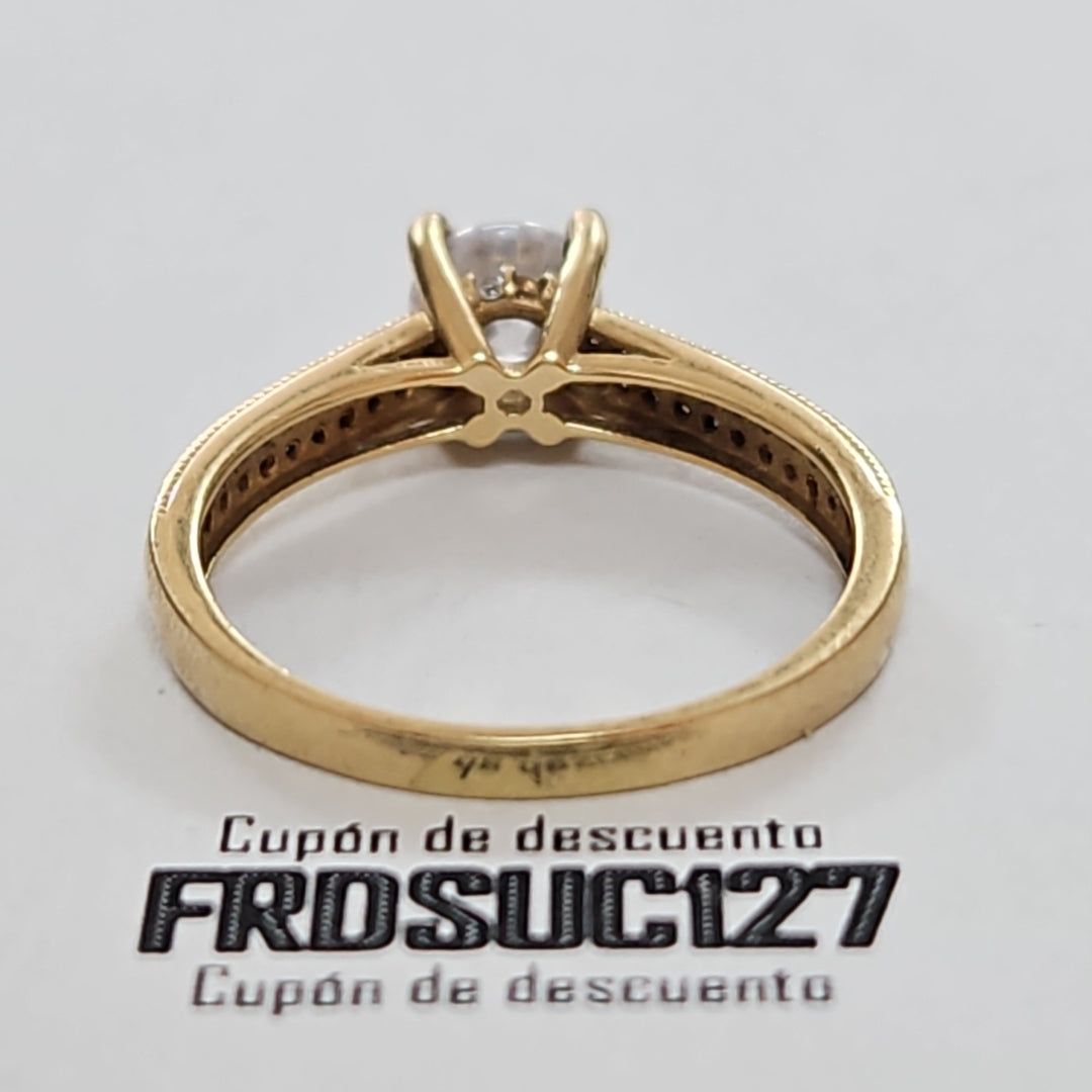 SOLITARIO ORO 10 K 2.6 GRMS (SEMINUEVO)