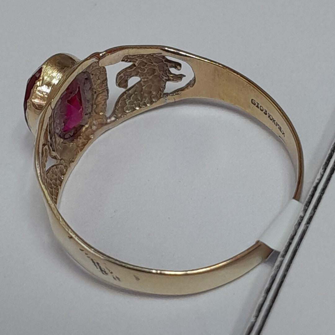 ANILLO ORO 10 K 3,00 GRMS (SEMINUEVO)
